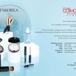 Meet FS Korea at COSMOPROF Asia Hong Kong